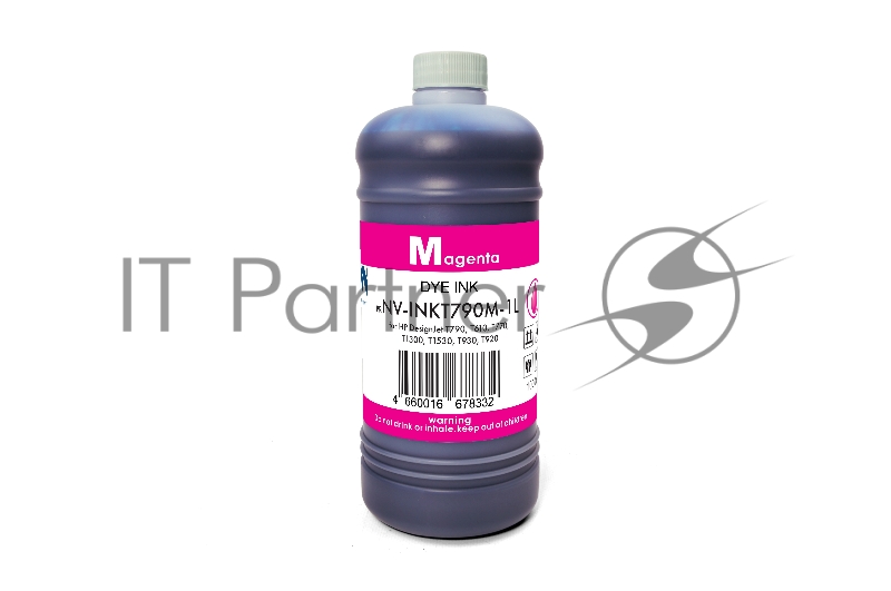 Чернила NVP для HP DesignJet T790, T610, T770, T1300, T1530, T930, T920 (HP 72/ 727/ 764) Magenta 1000 ml (совместимые)