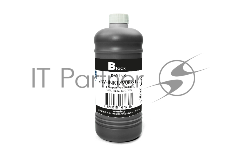 Чернила NVP для HP DesignJet T790, T610, T770, T1300, T1530, T930, T920 (HP 72/ 727/ 764) Black 1000 ml (совместимые)