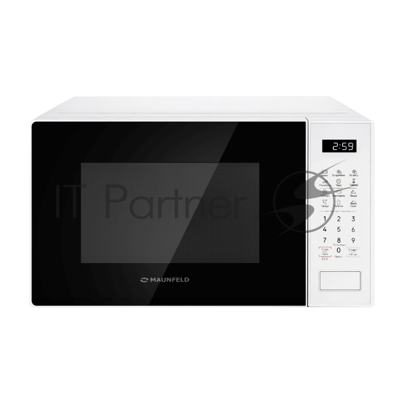 Микроволновая печь MAUNFELD MFSMO720EW02 белый, 20 л, 700 Вт, переключатели - сенсор