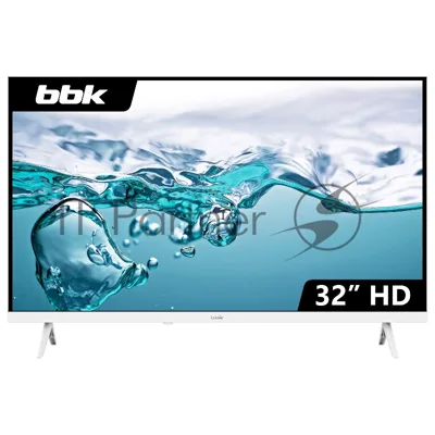 Телевизор BBK 32" 32LEM-1045/TS2C (W) белый DLED HD 60Hz