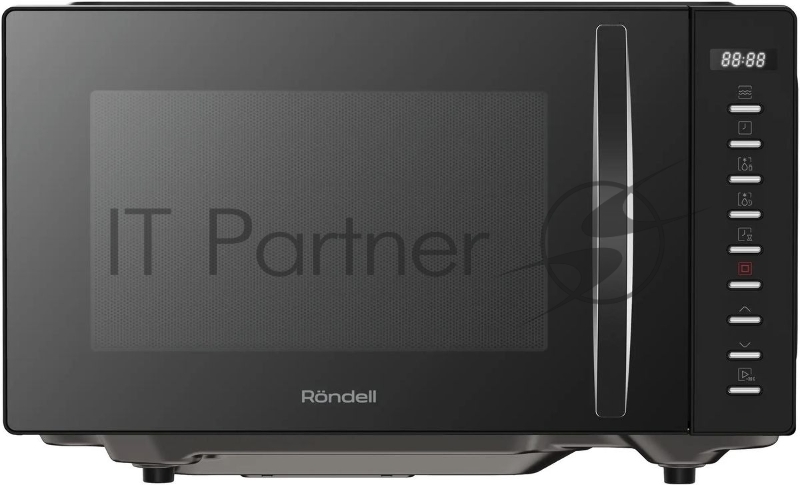 Микроволновая печь Rondell RDE-MW204 черный, 20 л, 700 Вт, переключатели - кнопки