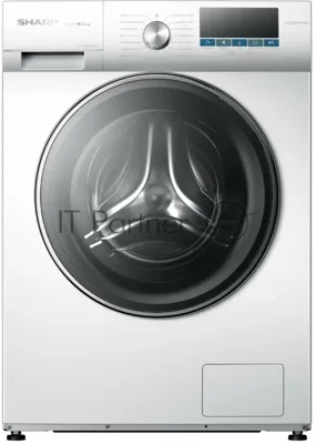 Стиральная машина Sharp ES-FSI812DLZ-W белый, загрузка фронтальная 8 кг, 1200 об/мин, класс A+++