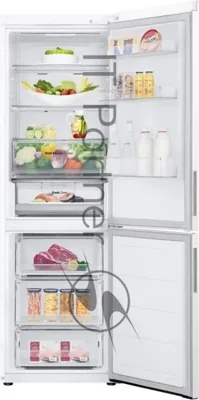 Холодильник LG GC-B459AQQW белый двухкамерный 234/110л морозилка снизу, No Frost