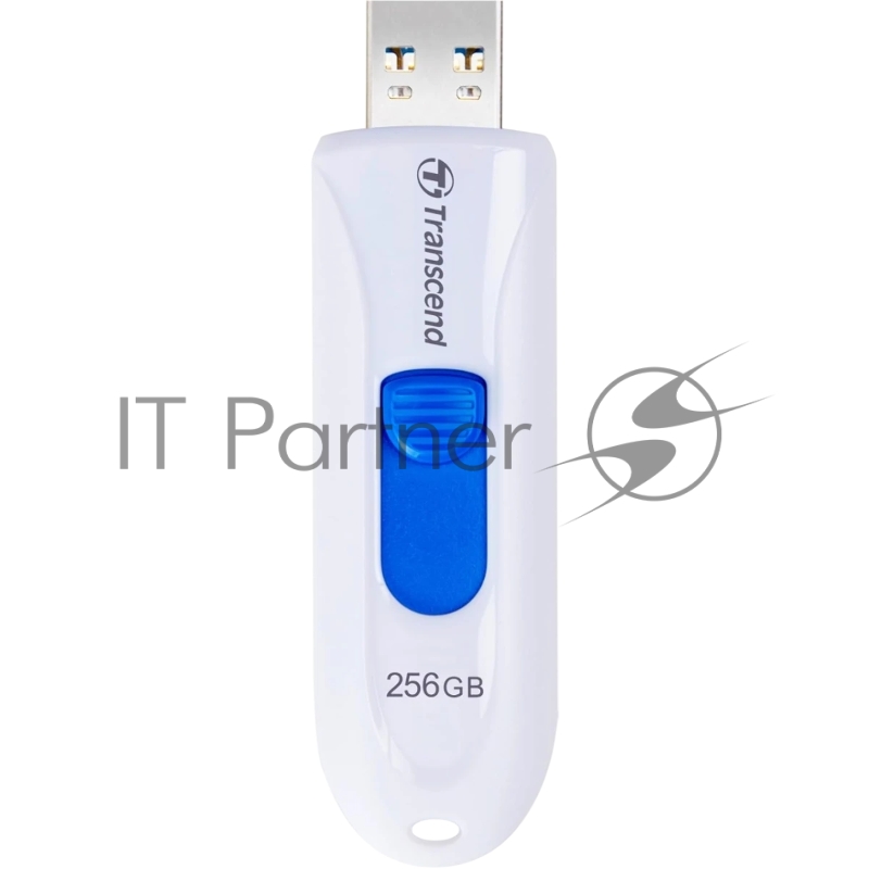 Флешка USB Transcend JetFlash 790W (TS256GJF790W), 256GB, USB 3.1 Gen, R/W 90/40, белый