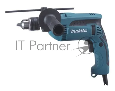 Дрель ударная Makita HP1640K 680Вт патрон:кулачковый реверс (кейс в комплекте)