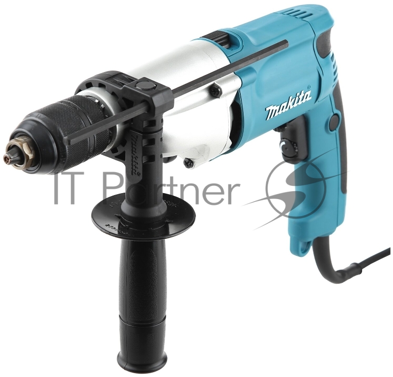 Дрель-шуруповерт Makita HP2051 Дрель уд, 720Вт,БЗП-13мм,0-1200\2900об\м,2.3кг,чем,мет редуктор