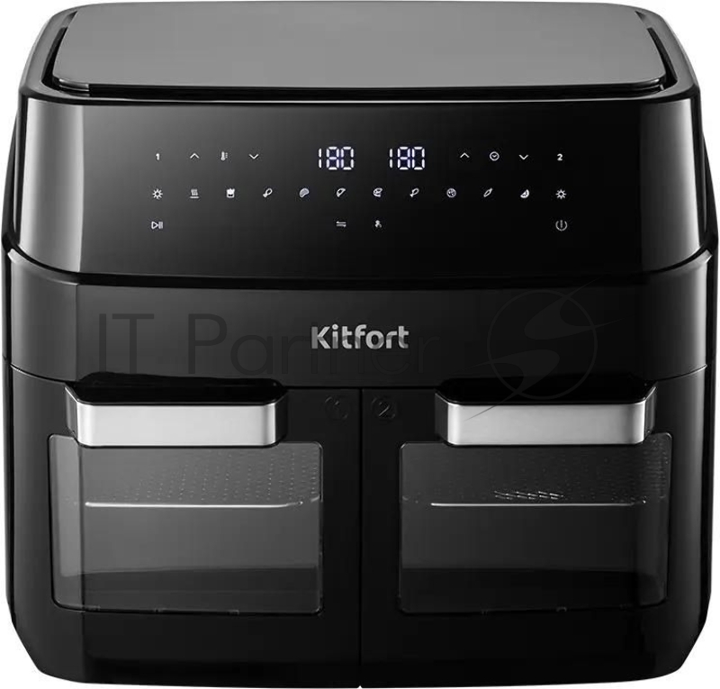 Аэрогриль Kitfort КТ-8153 2600Вт черный