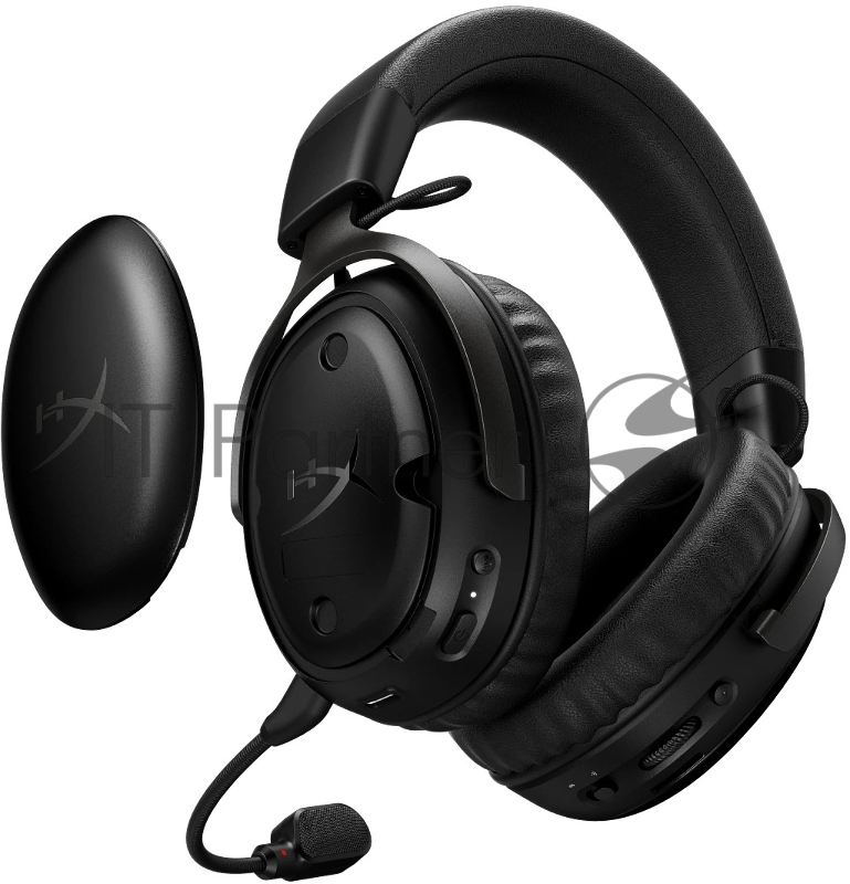 Гарнитура HyperX Cloud III S Wireless чёрный, беспроводная, радиоканал, до 120 ч, съёмный микрофон, совместимость с PS5