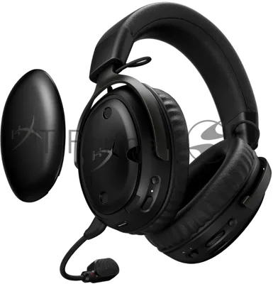 Гарнитура HyperX Cloud III S Wireless чёрный, беспроводная, радиоканал, до 120 ч, съёмный микрофон, совместимость с PS5