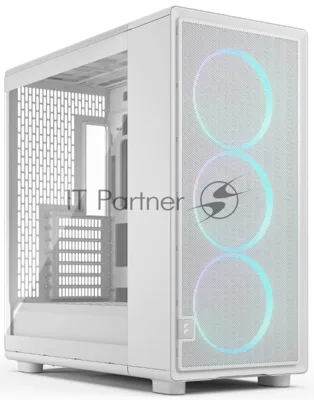 Корпус Fractal Design Epoch XL White TG RGB Clear Tint, Full-Tower, белый, 3 x 140 мм