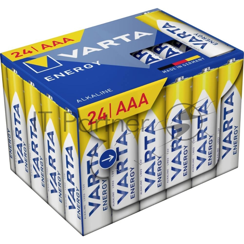 Батарея Varta Energy LR03 AAA AA (24шт) блистер