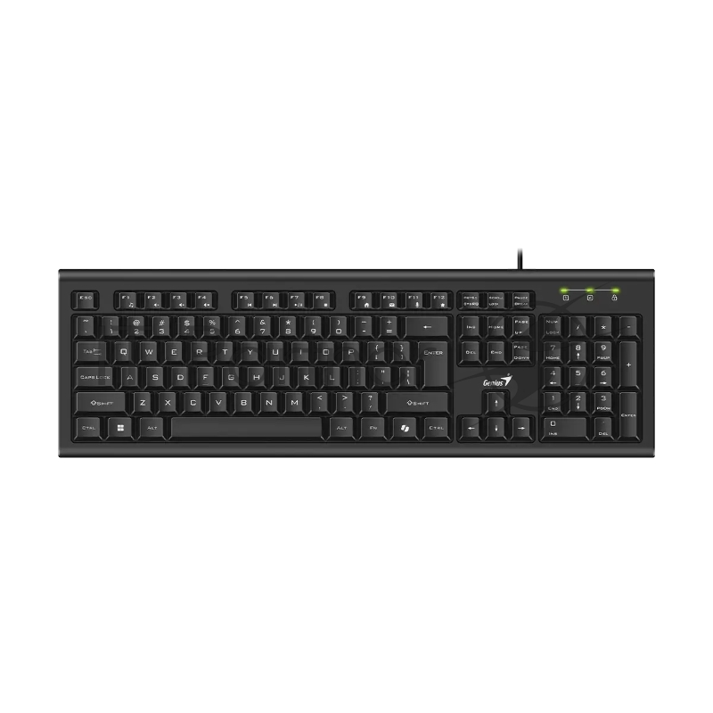 Клавиатура Genius KB-113 проводная, USB Type-A, чёрный