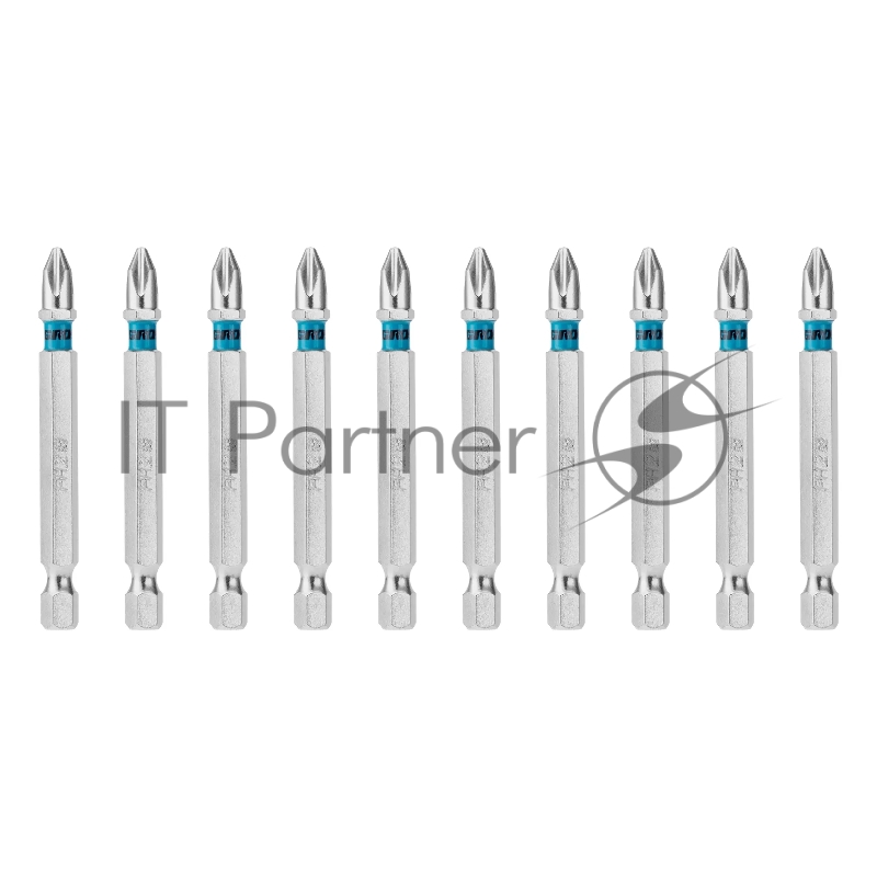 Бита Gross PH2х70мм, сталь S2, шестигр., 10 шт.
