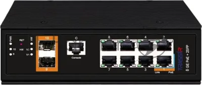 Коммутатор TRASSIR TR-NS25102S-300-8POE