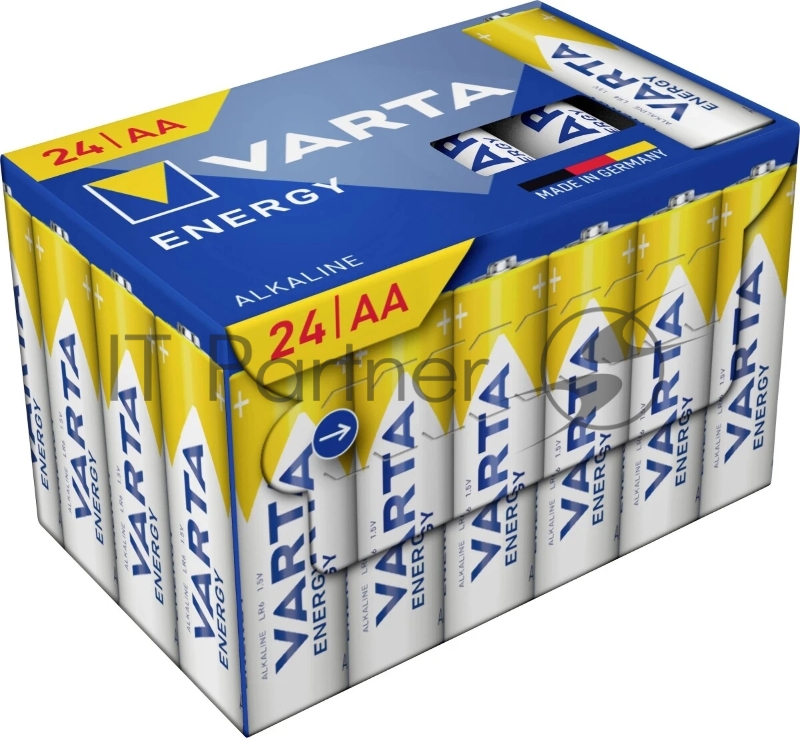 Батарейка AA Varta ENERGY LR6 AA CUBE Pack24 Alkaline 1.5V (4106) (24 шт.)