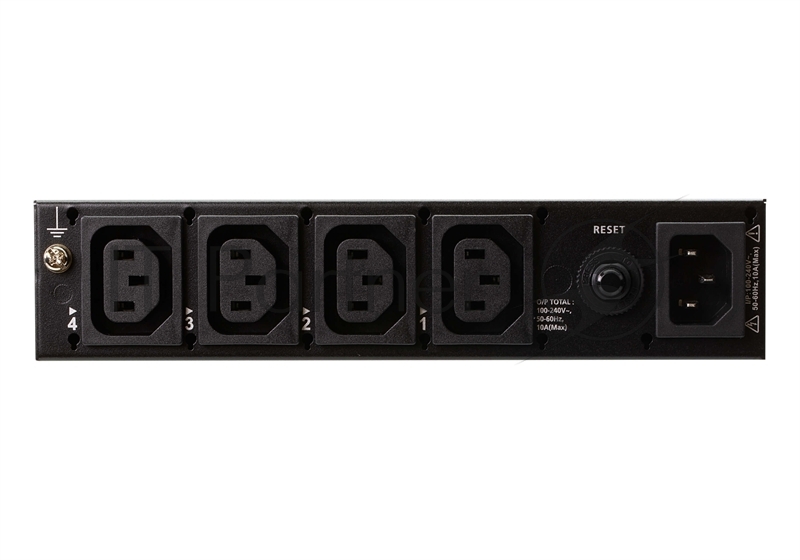 Блок распределения питания ATEN 1U 10A 4ports Switch Only PDU