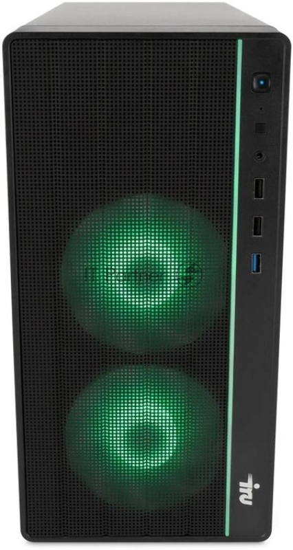 Компьютер IRU Tactio 310H6SEA MT i5 14400F (2.5) 16Gb SSD1Tb RTX5060 8Gb без ОС GbitEth 500W черный (RUS) (2164592)
