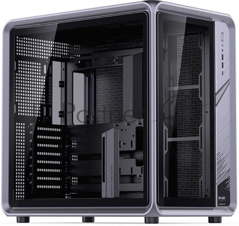 Корпус Jonsbo Jonsplus BO400, Midi-Tower, серый