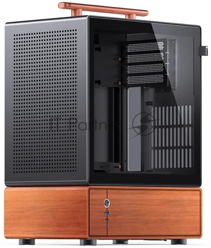 Корпус Jonsbo T7 Black, Mini-Tower, чёрный