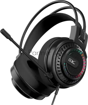 Гарнитура Genius HS-GX570U чёрный, проводная, USB, подсветка