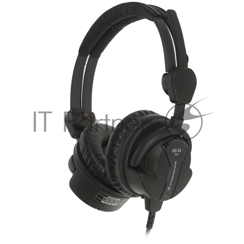 Проводные наушники Sennheiser HD 26 Pro черный, накладные, Jack 3.5/6.3 мм, складная чашка