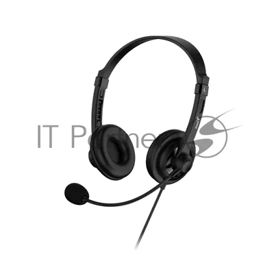 Гарнитура Genius HS-230U чёрный, проводная, USB Type-C