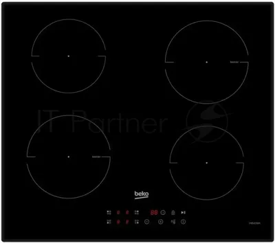 Индукционная варочная поверхность Beko HII 64400 TO, 4 конфорки, стеклокерамика, 7400 Вт