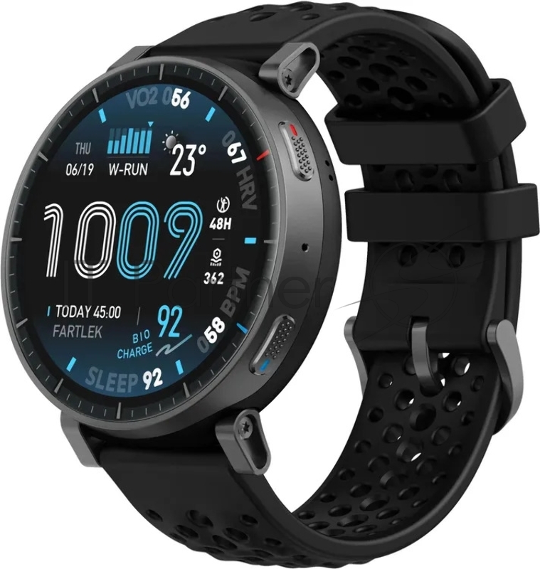 Умные часы Amazfit Active Max A2557, 1.5" AMOLED, Wi-Fi, Bluetooth, NFC, 5ATM, черный