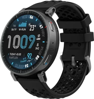 Умные часы Amazfit Active Max A2557, 1.5" AMOLED, Wi-Fi, Bluetooth, NFC, 5ATM, черный