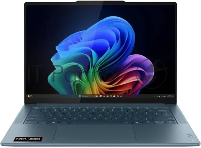 Ноутбук Lenovo Yoga Pro 7 14AKP10/14.5" OLED /AMD Ryzen AI 7 350 32Gb/1Tb SSD/AMD Radeon 860M/Windows 11 Pro/бирюзовый/1.54kg