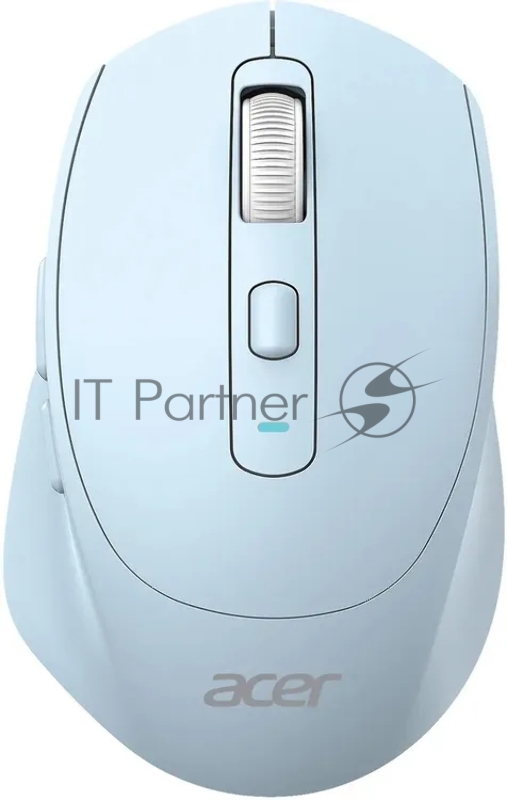 Мышь Acer OMR504 голубой оптическая 3200dpi silent беспров. BT/Radio USB 4but (ZL.MCE11.01E)