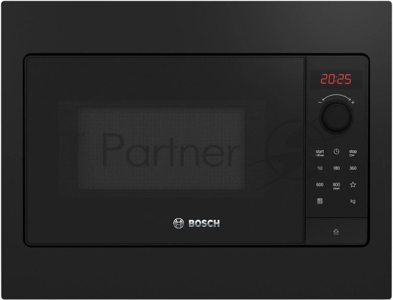 Микроволновая печь Bosch BFL523MB4 черный (встраиваемая)