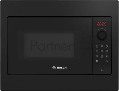 Микроволновая печь Bosch BFL523MB4 черный (встраиваемая)