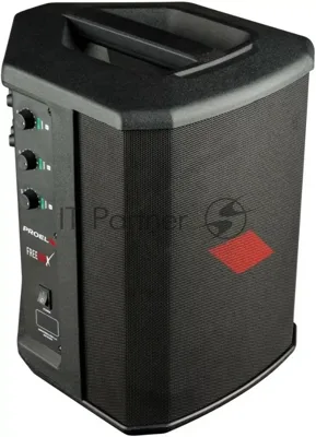 Активная акустическая система PROEL FREEONEX 2-х полосная, НЧ динамик 6", ВЧ динамик 3x2", мощность пик. 400 Вт, мощность ном. ВЧ/НЧ 50/150 Вт, АЧХ 60-18000 Гц, макс. SPL 115 дБ, 2x Combo XLR/TRS входа, 1/8" лин. вход, 1/4" TRS выход, Bluetooth, USB-A,