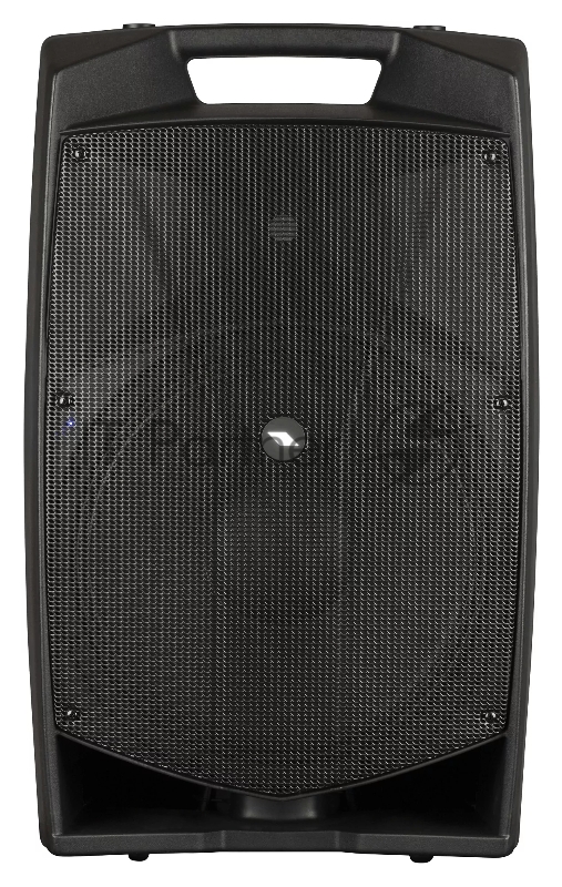 Активная акустическая система PROEL V15PRO 2-х полосная, НЧ динамик 15", ВЧ динамик 1", DSP, мощность пик./ном. 600/300 Вт, АЧХ 45-20000 Гц, макс. SPL 126 дБ, Combo XLR/TRS мик./лин. вход, XLR лин. выход, USB-A порт для радиосистем U24B/U24H