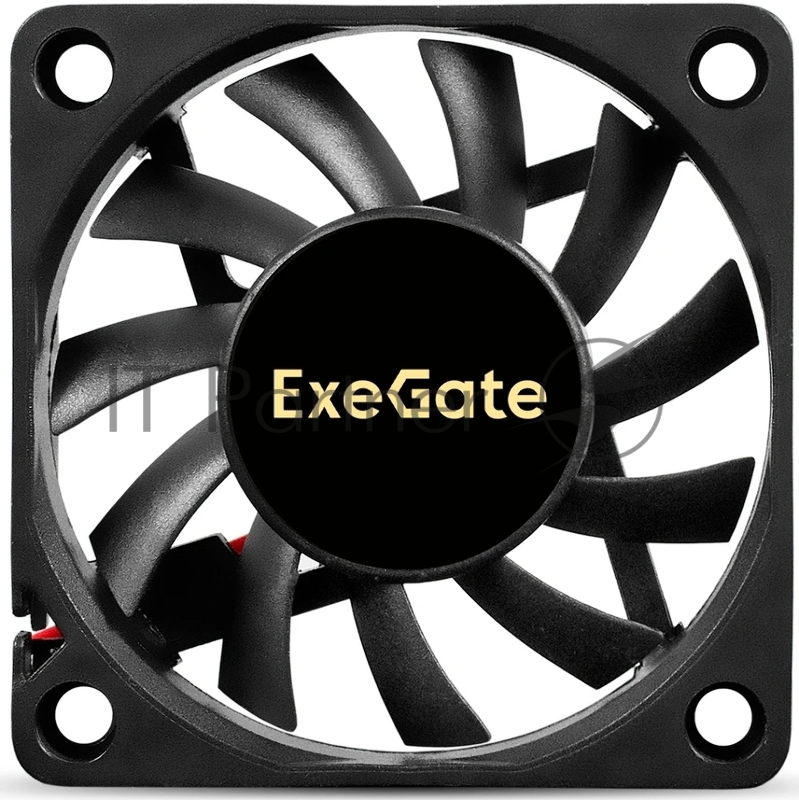 Вентилятор корпусной ExeGate ExtraSilent ES06010S2P, 60 мм, 2000 об/мин, 16 дБ, 2-pin, без подсветки