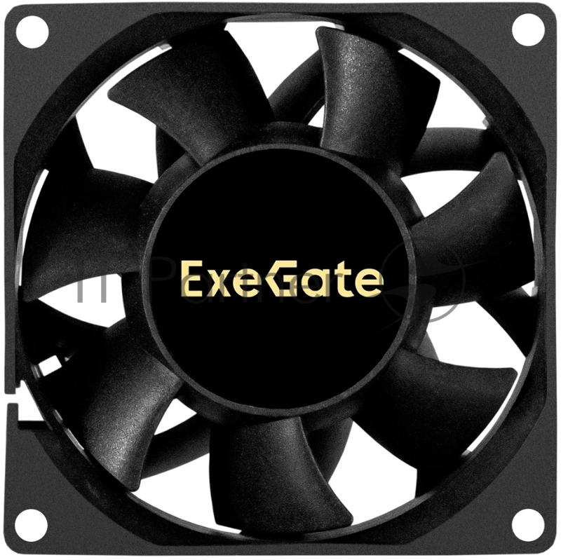 Вентилятор корпусной ExeGate EX08038S2P-24, 80 мм, 4500 об/мин, 43 дБ, 2-pin, без подсветки
