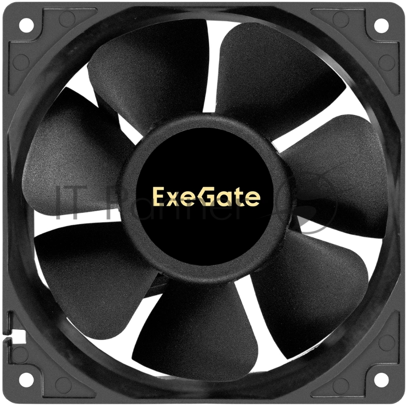 Вентилятор корпусной ExeGate EX12038S2P-24, 120 мм, 3000 об/мин, 46 дБ, 2-pin, без подсветки