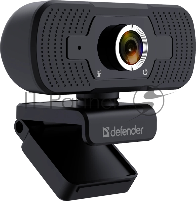Веб-камера Defender G-lens 2591 2560x1440, 30 кадр/с, USB, микрофон, крепление на мониторе