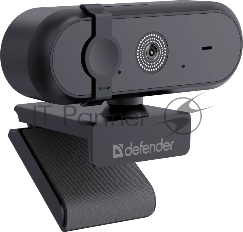 Веб-камера Defender G-lens 2788 UHD 3840x2160, 30 кадр/с, USB, шторка приватности, крепление на мониторе