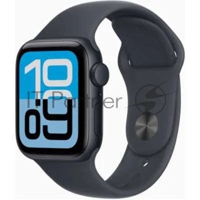 Умные часы Apple Watch SE 3 2025 A3324, 1.57" OLED, Wi-Fi, Bluetooth 5.3, защита от воды, черный