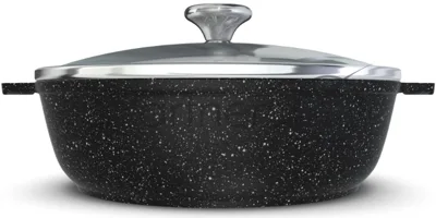 Жаровня со стекл. крышкой 3л "Neva Granite" Neva NG6530