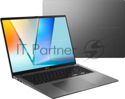 Ноутбук ASUS Vivobook S16 M3607HA-RP236/16"/IPS/AMD Ryzen 7 260/16Gb/512GbSSD/AMD Radeon Graphics/без ОС/серый/1.7kg