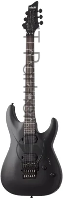 Электрогитара SCHECTER DAMIEN-6 FR - электрогитара 6-струнная, Satin Black (SBK)