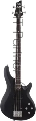 Бас-гитара SCHECTER C-4 DELUXE SBK - бас-гитара 4-струнная, цвет черный матовый