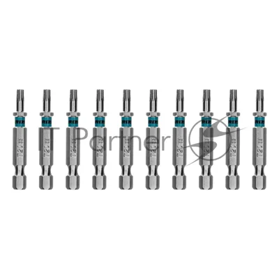Бита Gross Torx 20х50мм, сталь S2, шестигр., 10 шт.