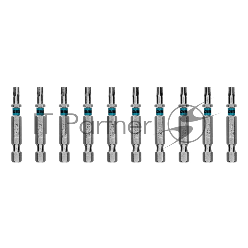 Бита Gross Torx 25х50мм, сталь S2, шестигр., 10 шт.