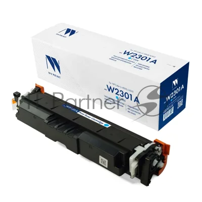 Картридж NVPrint совместимый NV-W2301A Cyan для HP Color LJ 4203/4303 (1800k)