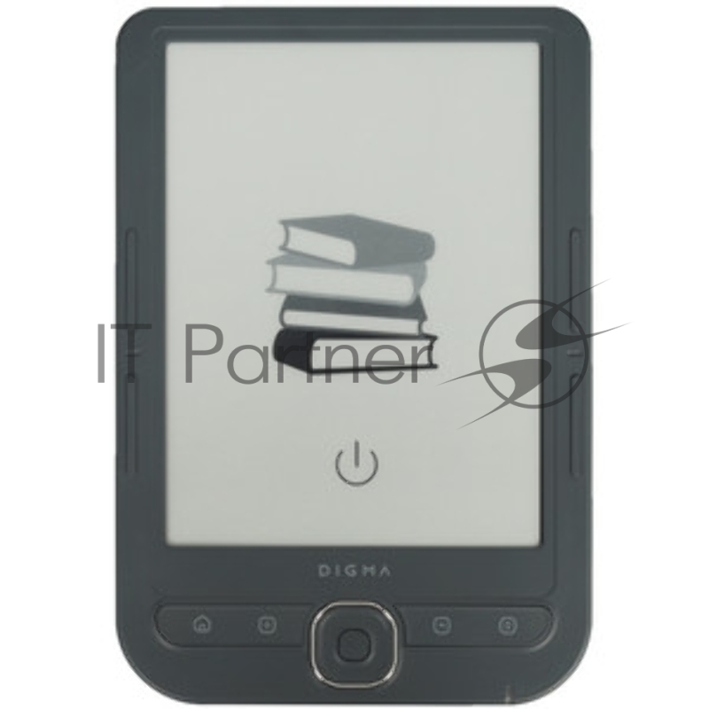Электронная книга Digma Tome 6" E-ink HD Pearl 758x1024 600MHz 128Mb/4Gb/SD/microSDHC темно-серый