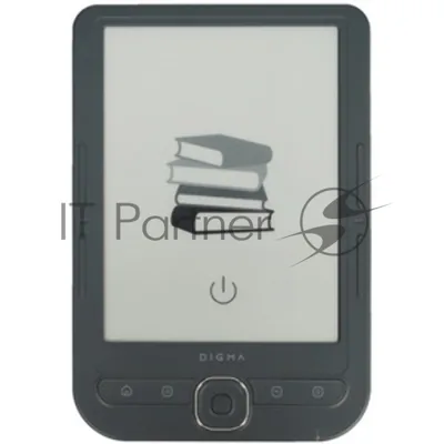 Электронная книга Digma Tome 6" E-ink HD Pearl 758x1024 600MHz 128Mb/4Gb/SD/microSDHC темно-серый